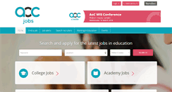 Desktop Screenshot of aocjobs.com